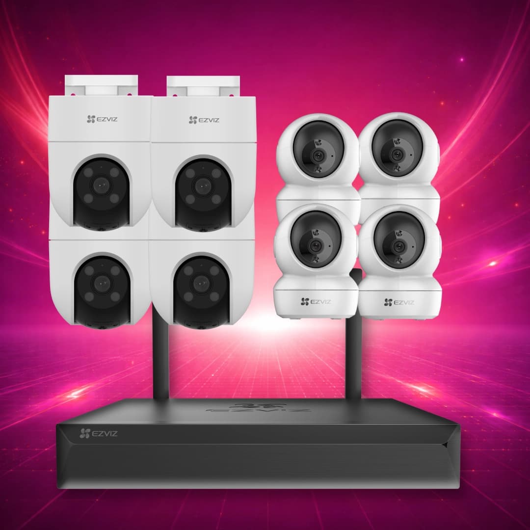 COMBO X4 C6N + X4 h8c 1080p + Grabadora NVR X5S 8CH