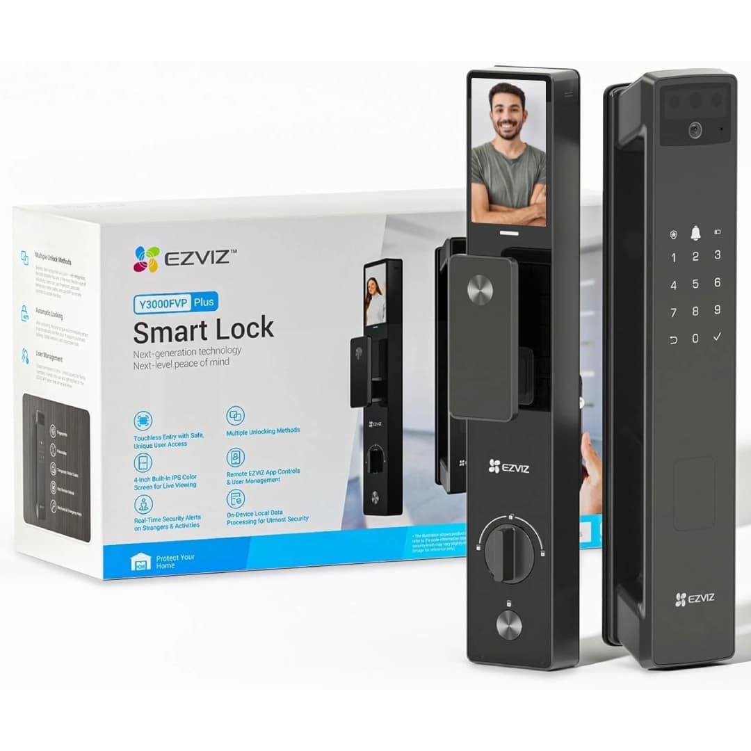 Y3000 Ezviz - Cerradura inteligente reconocimiento facial y venas